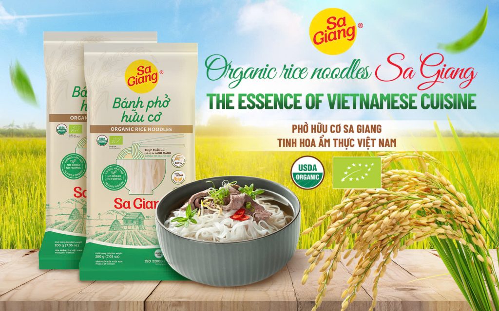 organic rice noodles