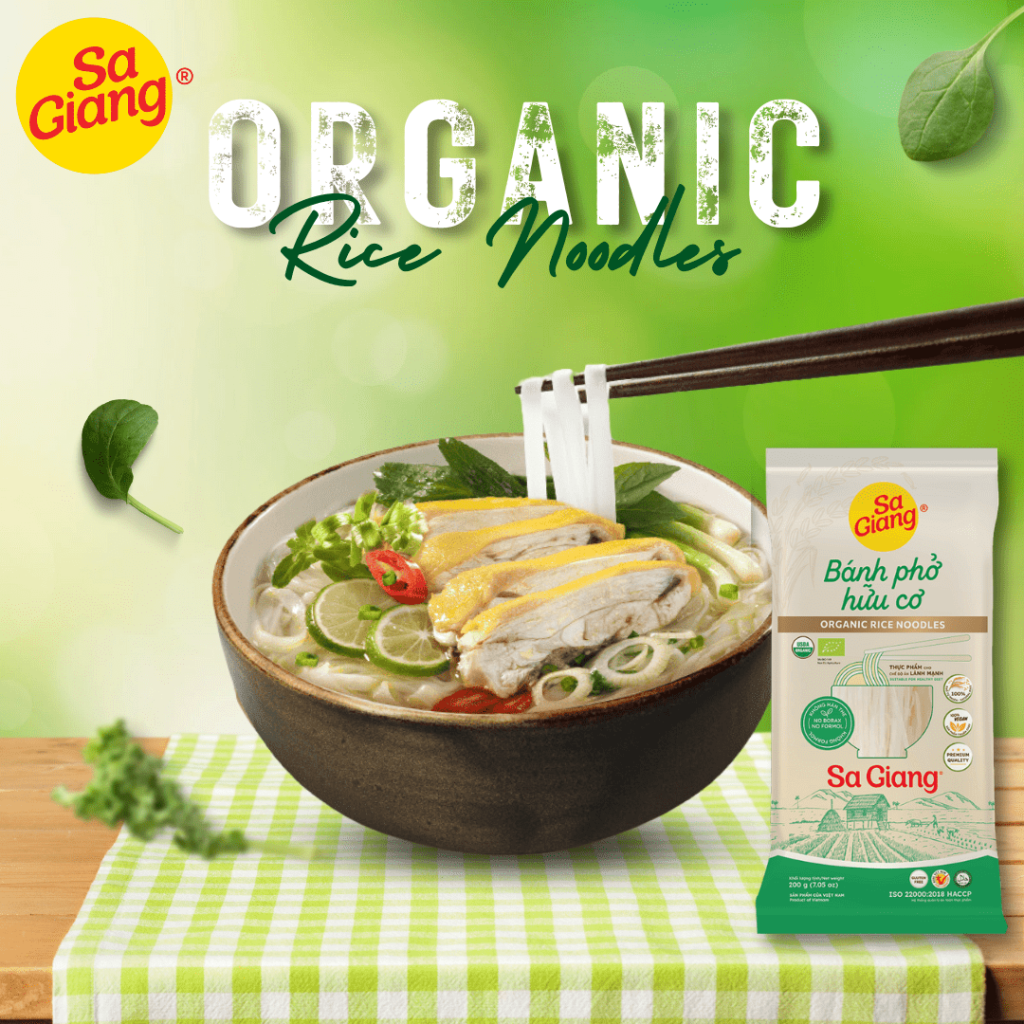 organic rice noodles